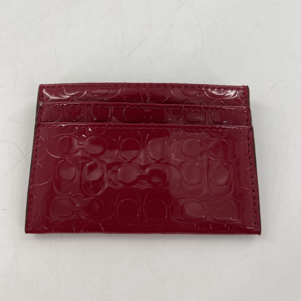 R48 embossed logo card case