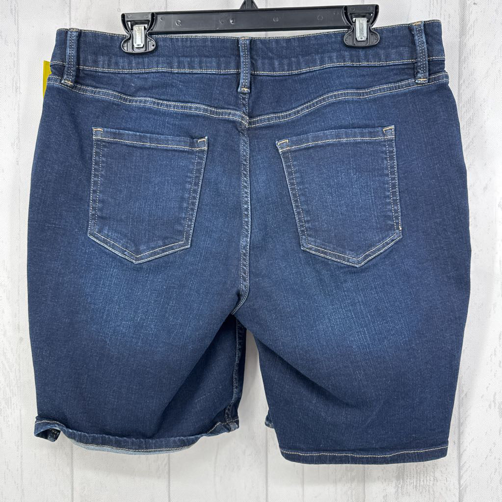 16p mid-rise jean shorts