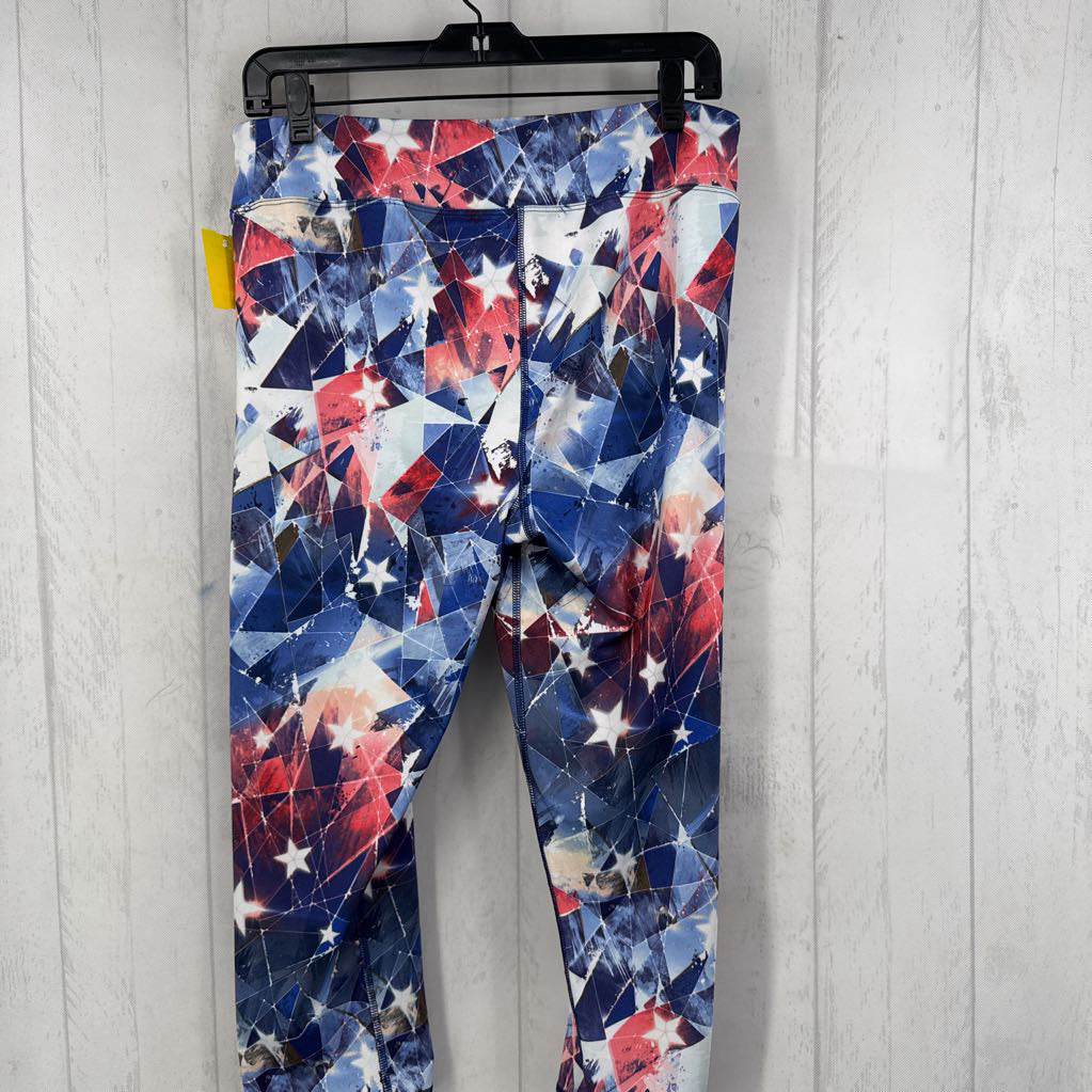 XL printed capri leggings