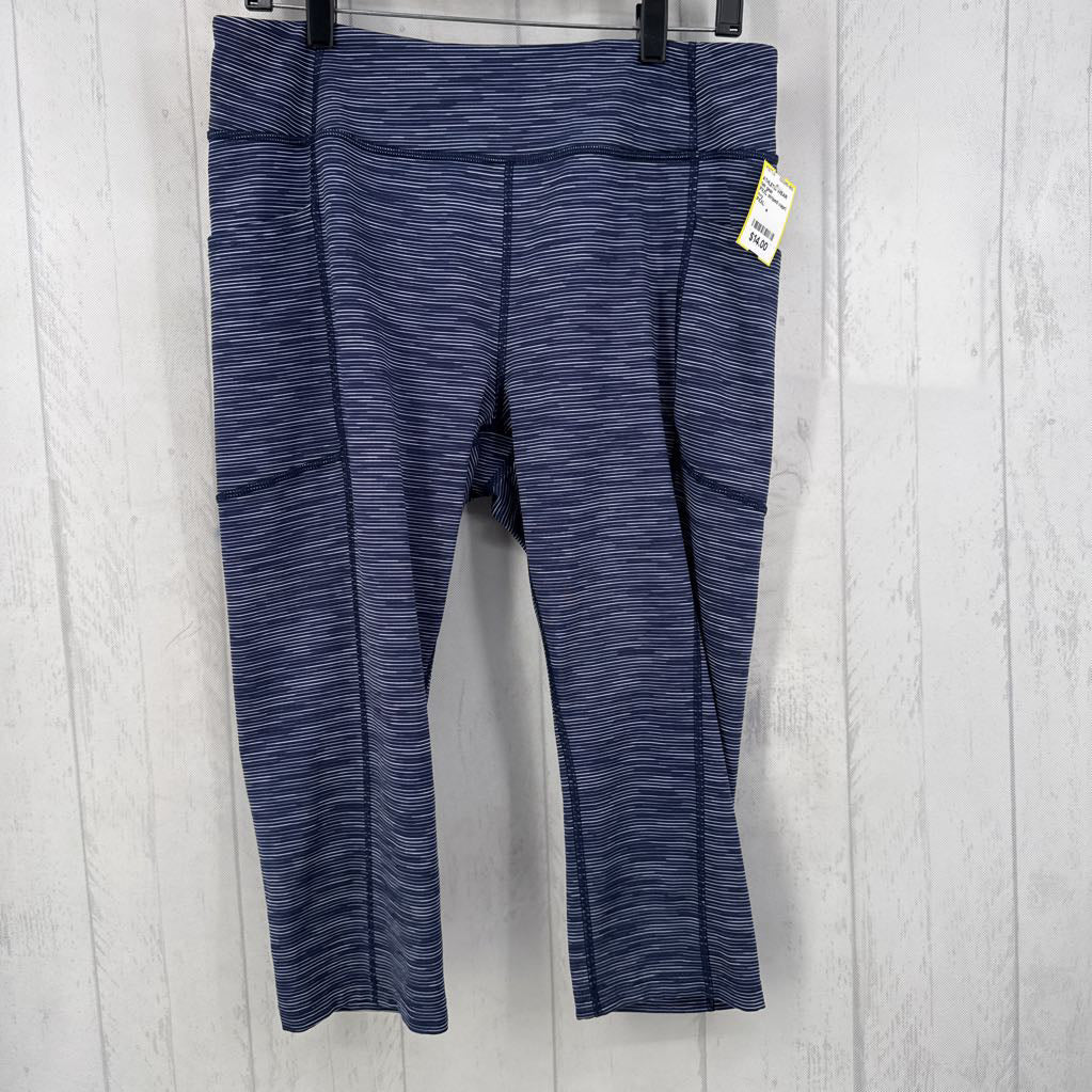 PXXL striped capri leggings