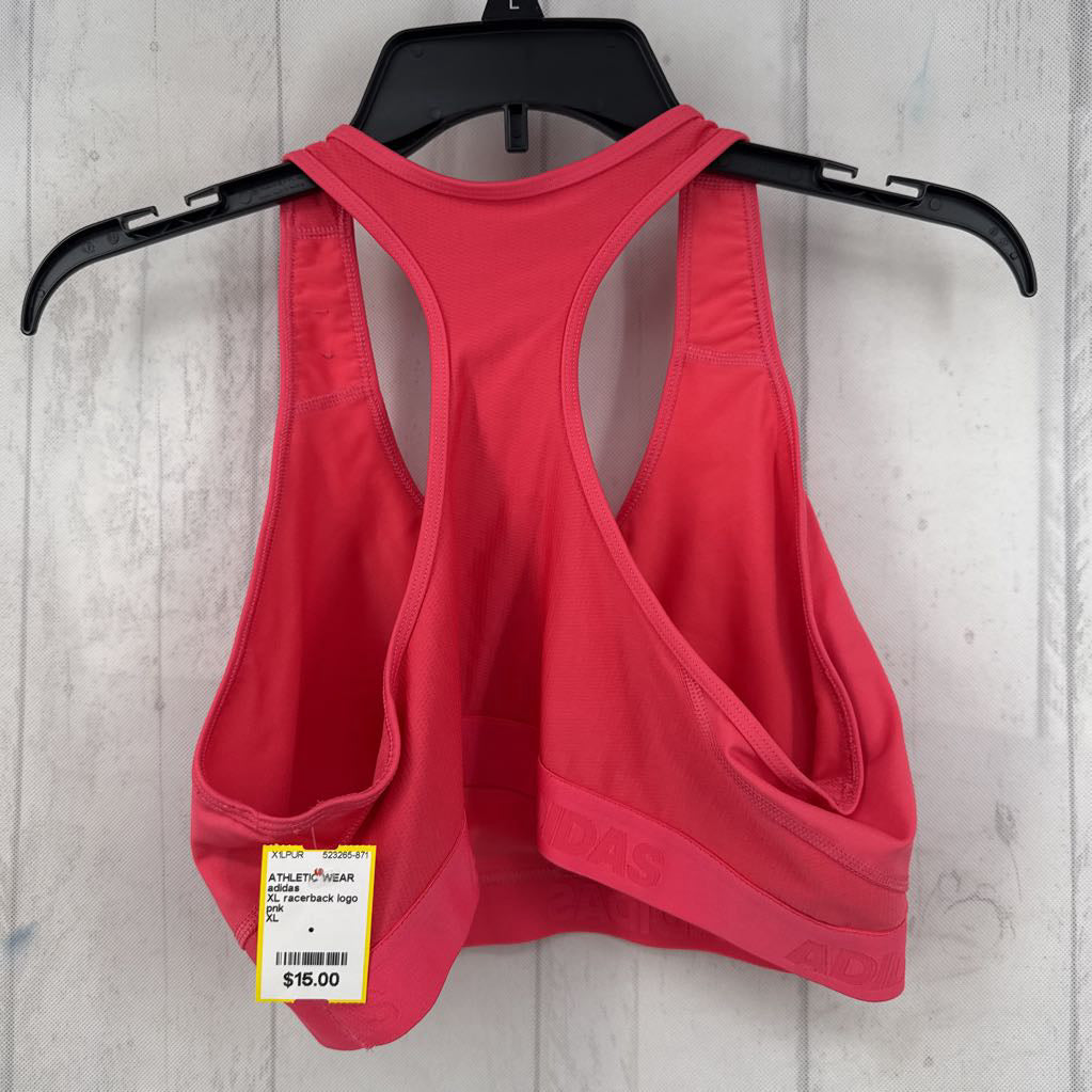 XL racerback logo sportsbra
