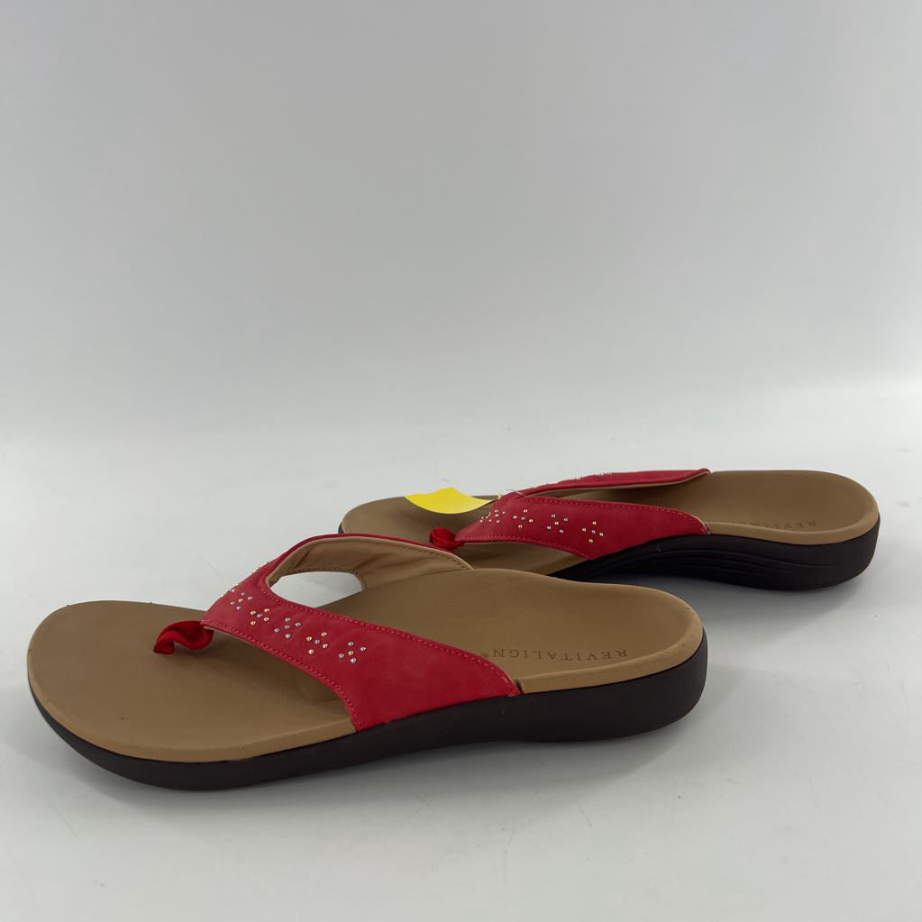 9 embellished thong sandals