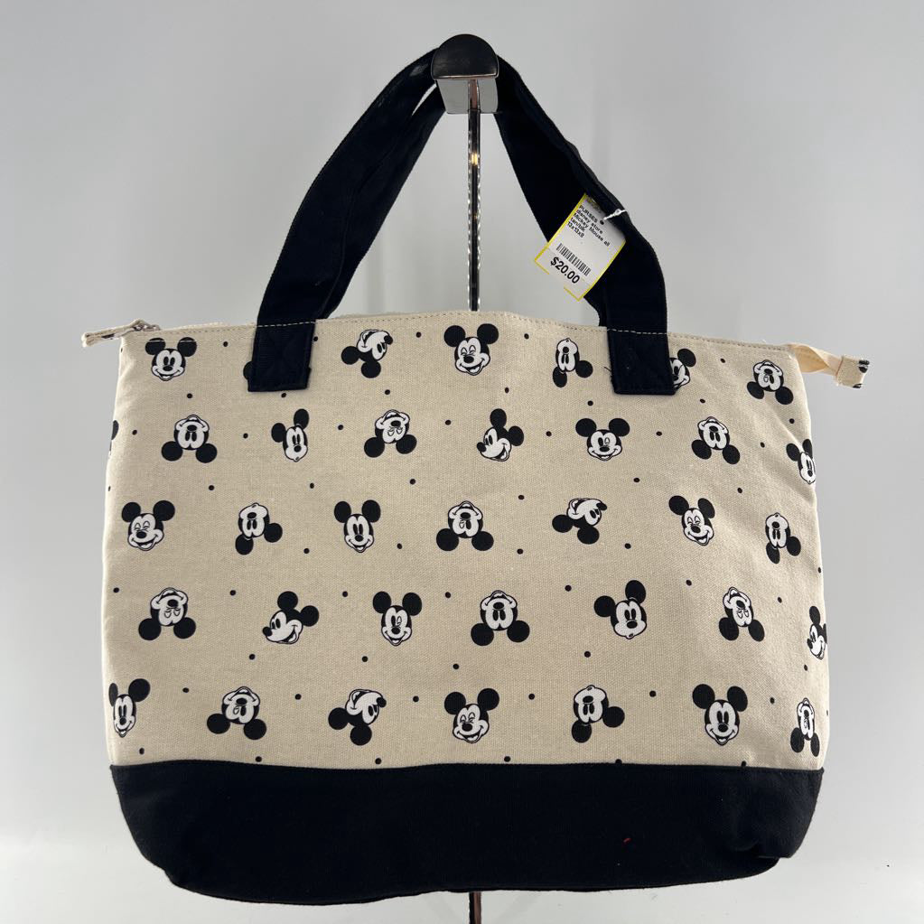Mickey Mouse all over expressions canvas tote