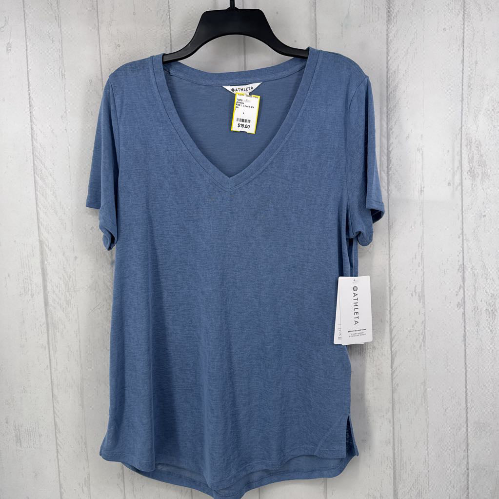 R49 L v-neck s/s tee