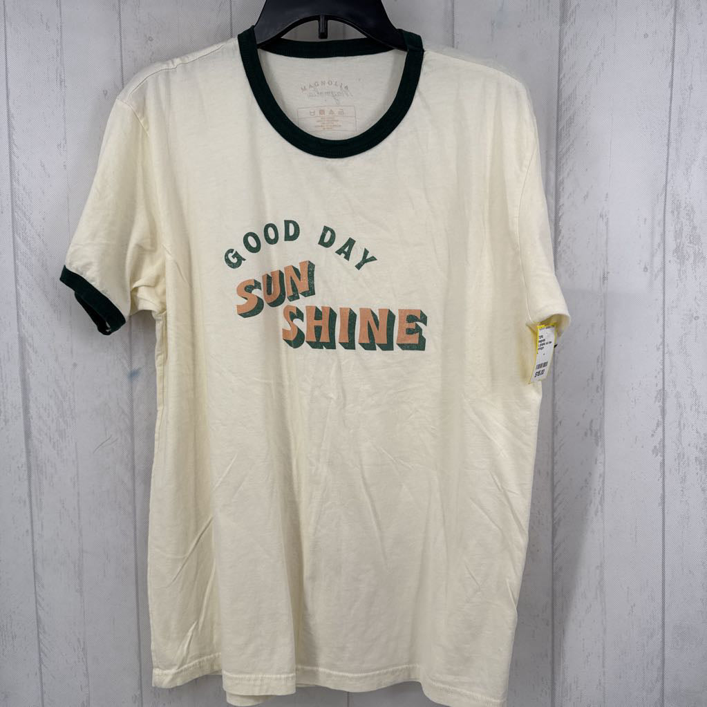 L graphic s/s tee-good day sunshine