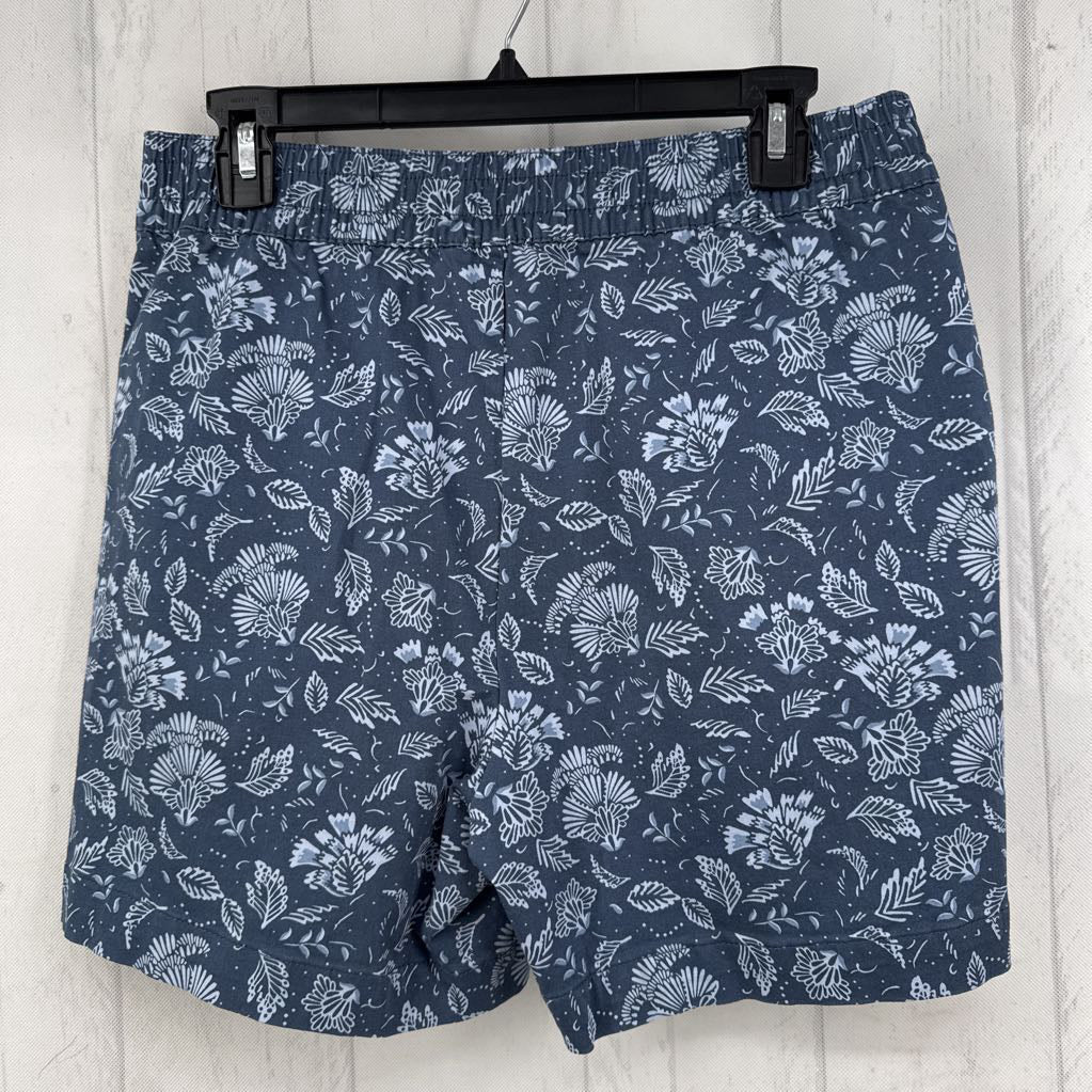 M flo print twill shorts