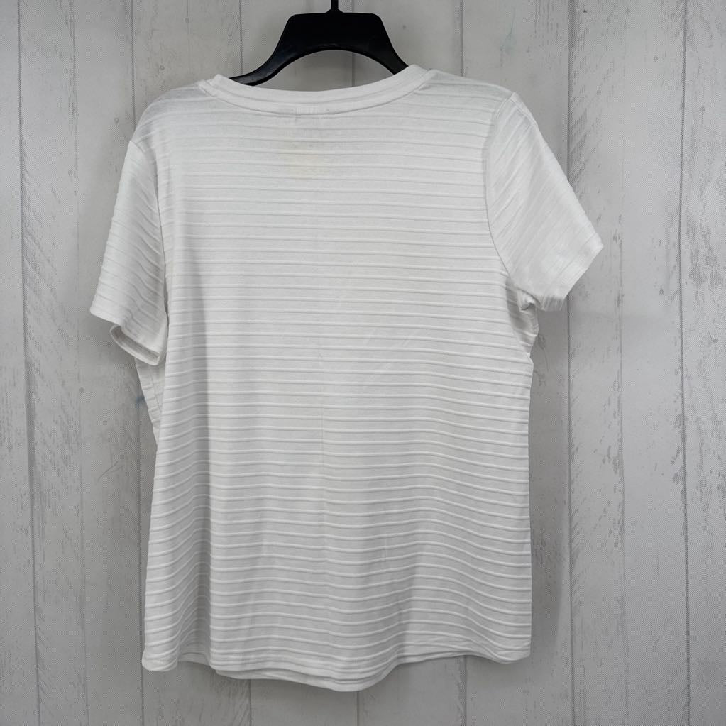 L ribbed s/s tee