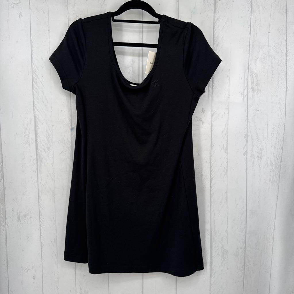 XL scoop neck s/s dress