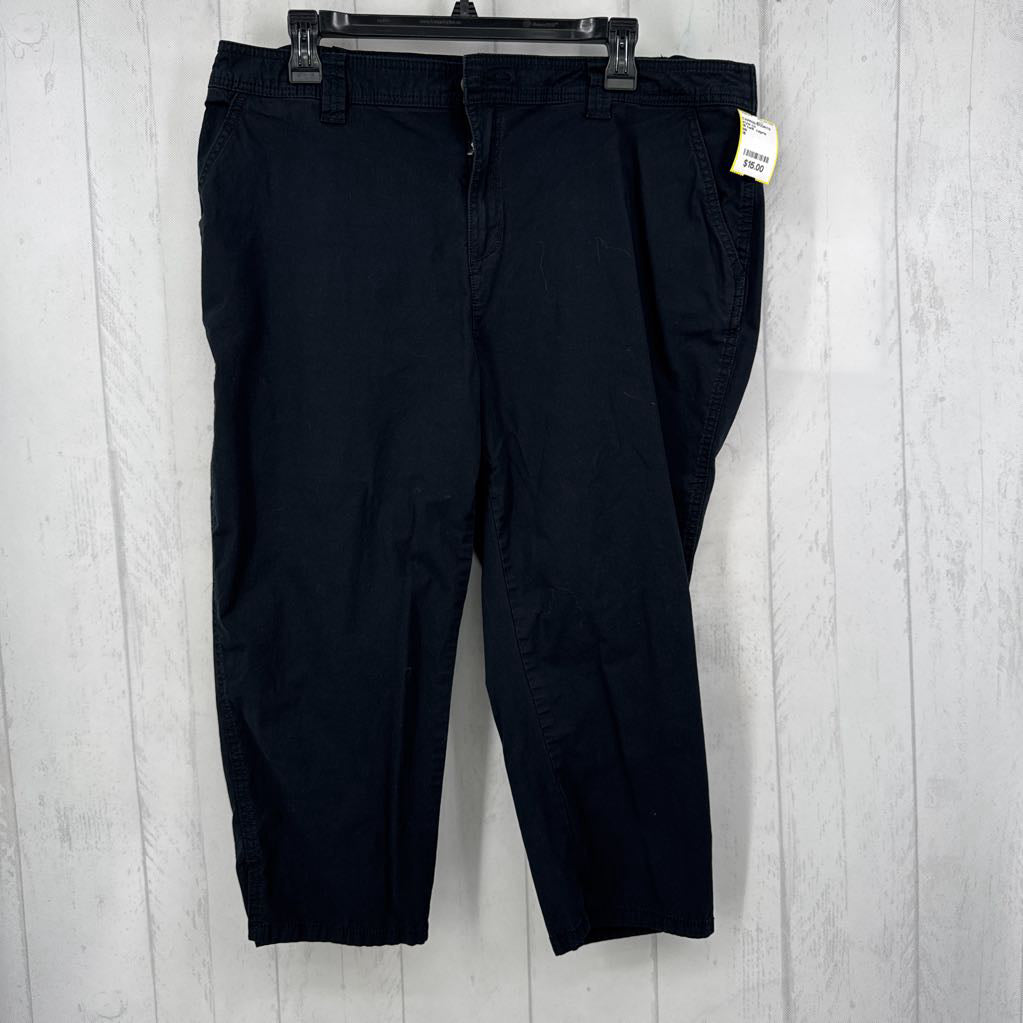 16 twill capris