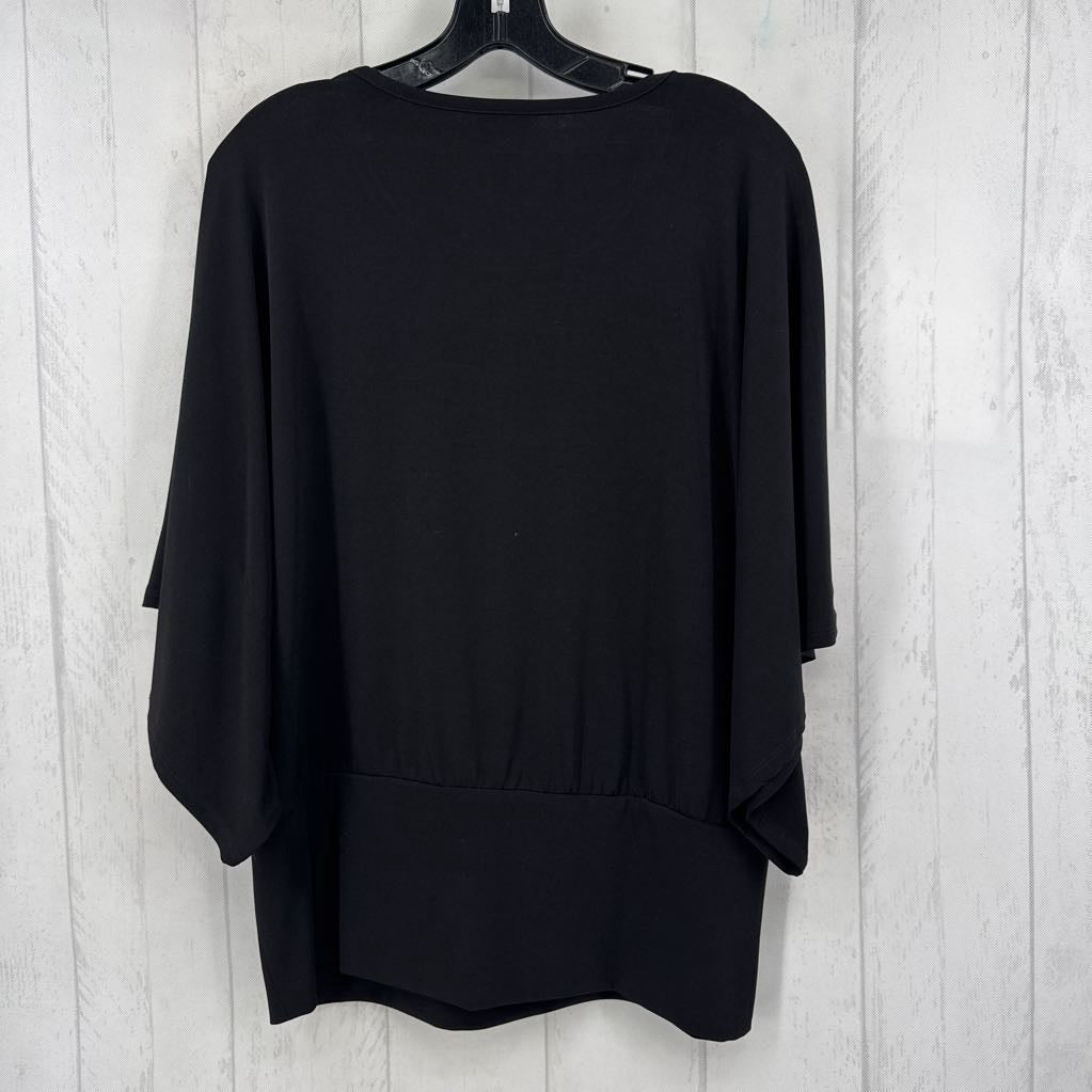 L drop shoulder top
