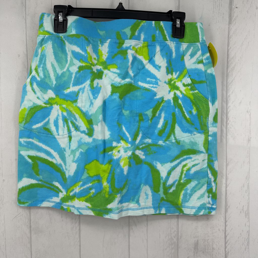 8 tie-dye skort