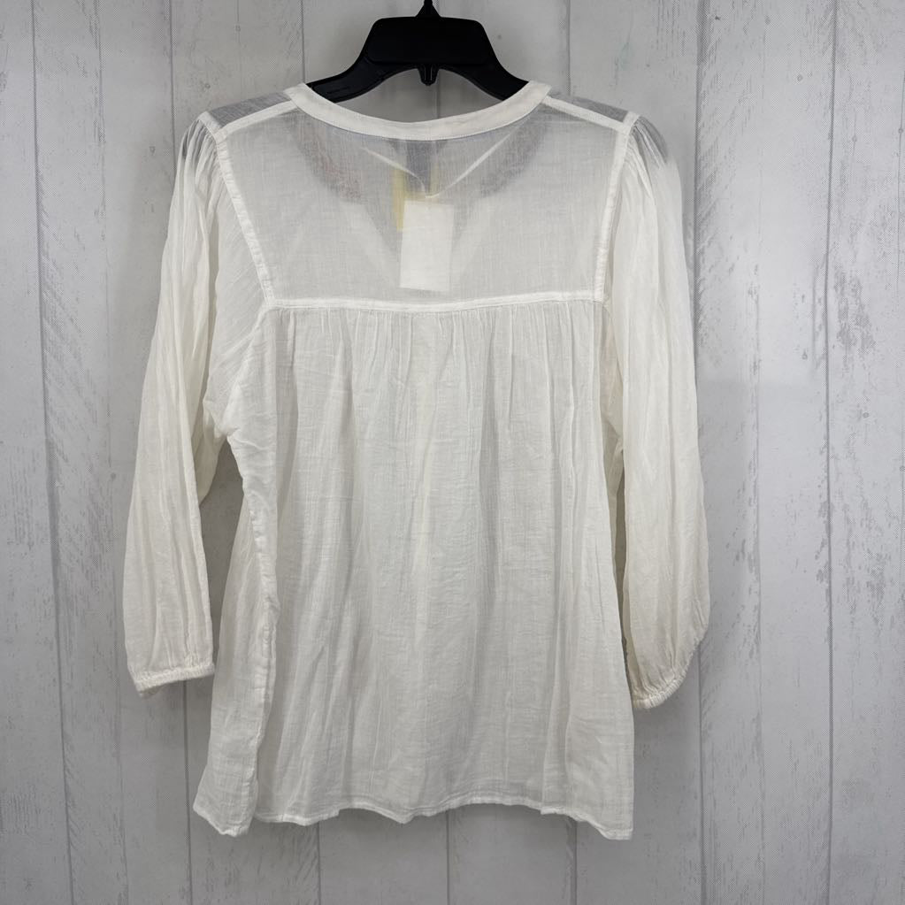 R25 12 3/4 slv button shirt