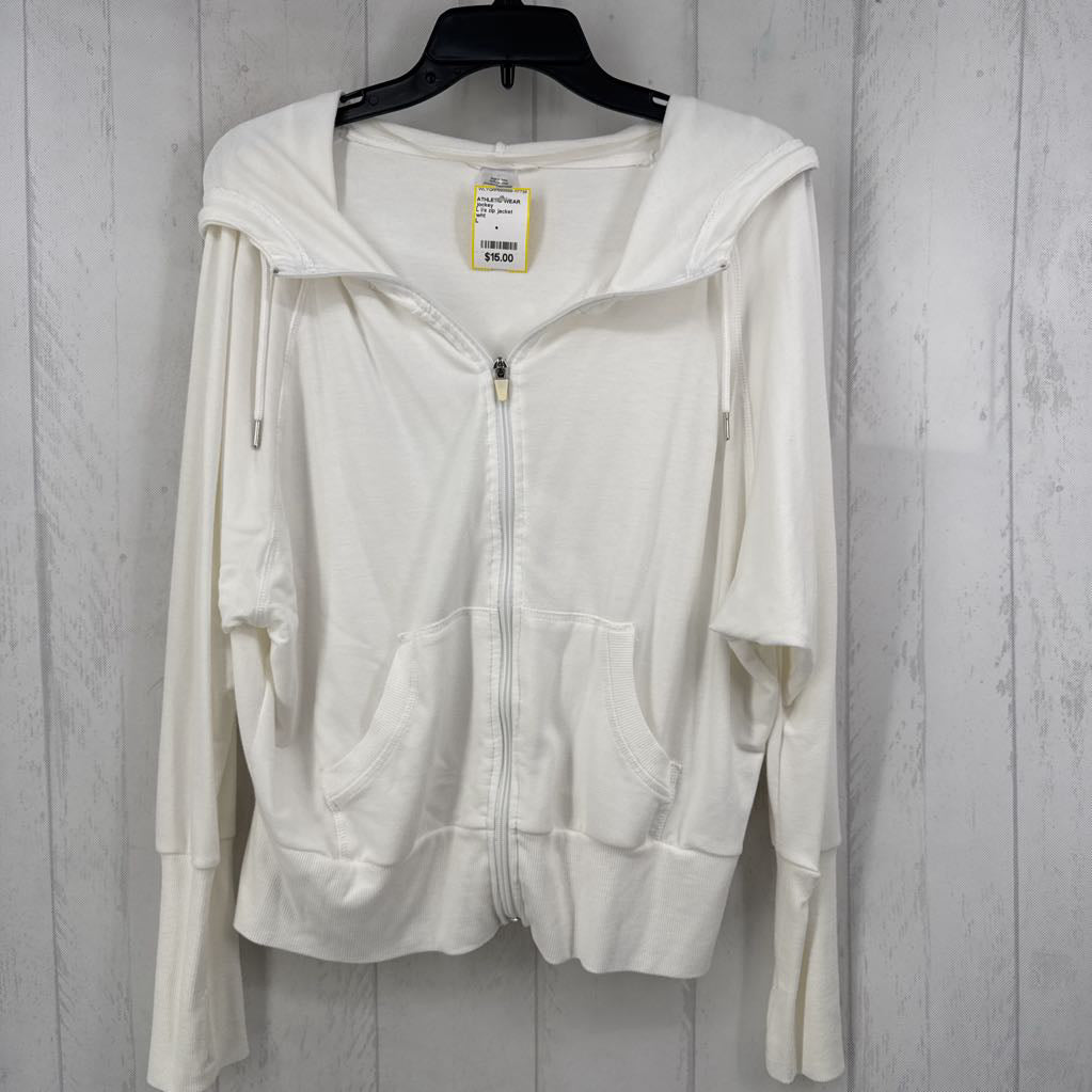 L l/s zip jacket