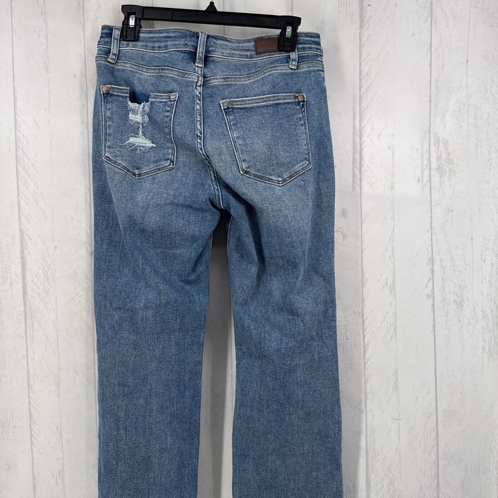 9 straight fit jean