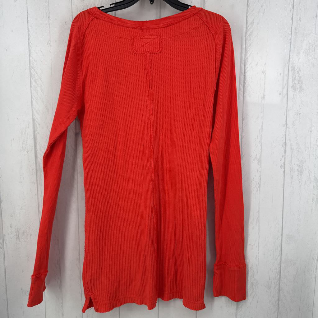 R68 L waffle knit l/s dress