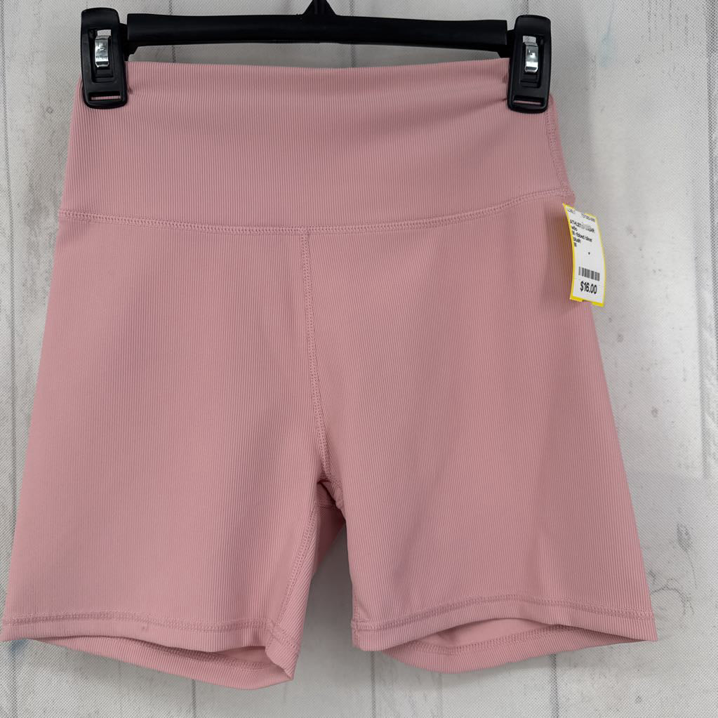 M ribbed biker shorts