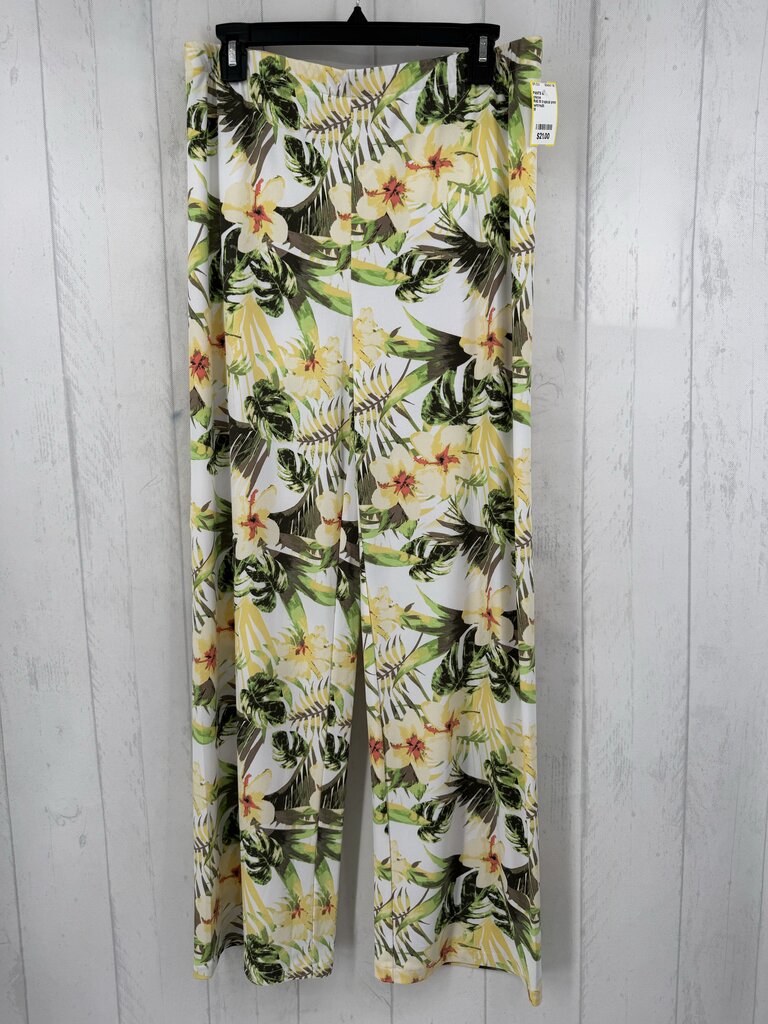 R40 M tropical print palazzo pant