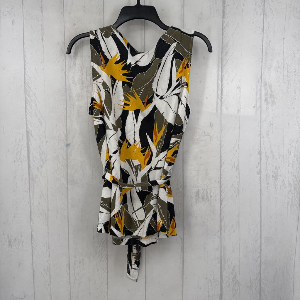 R40 M tropical print palazzo pant