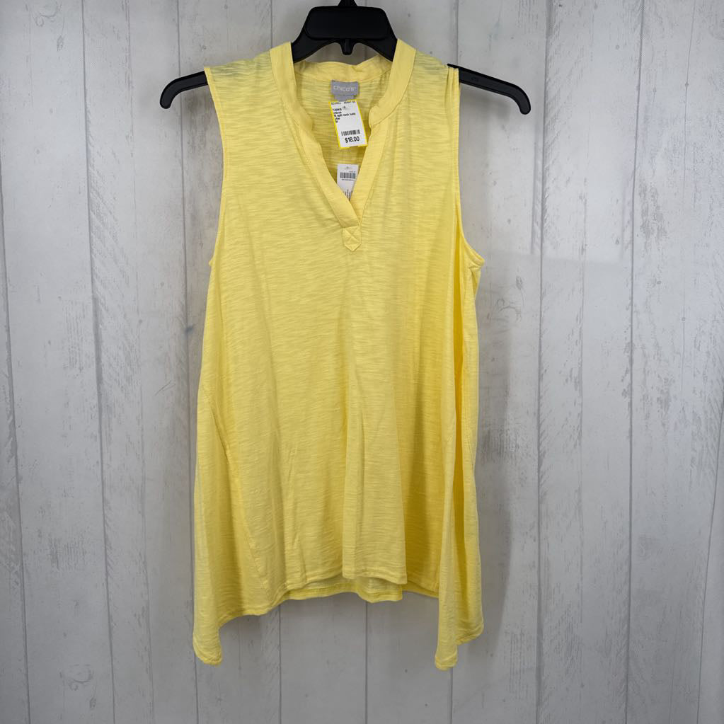 M split neck tunic tank
