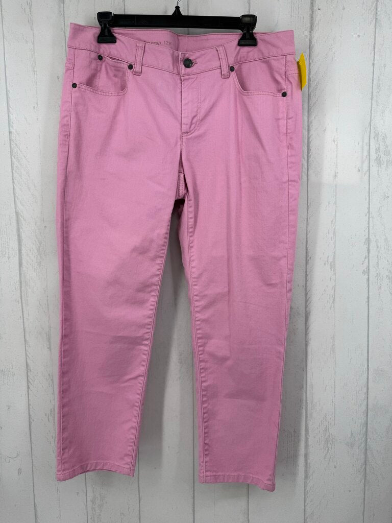 12 slim crop jean