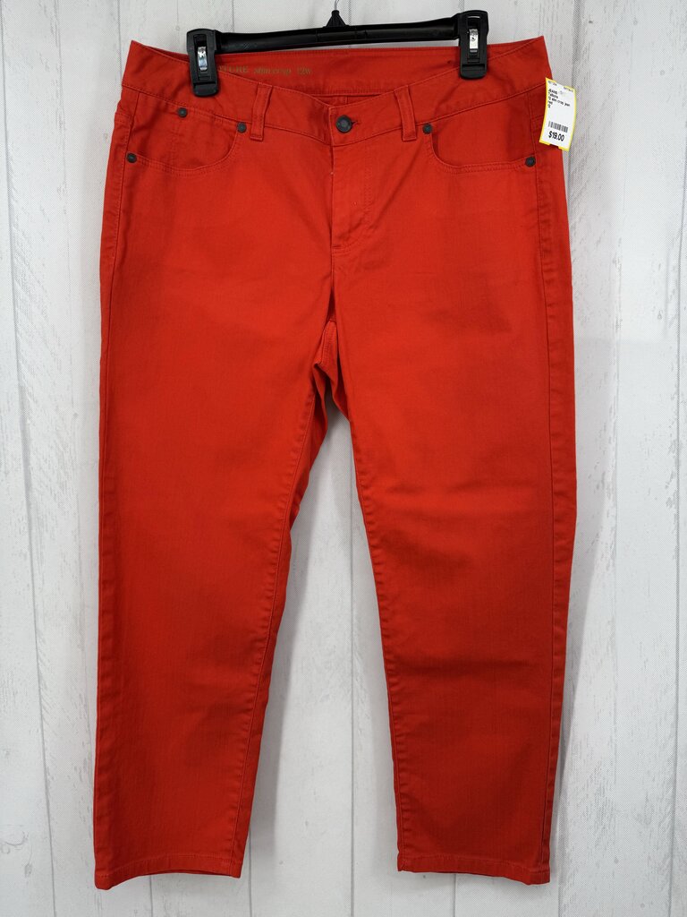 12 slim crop jean