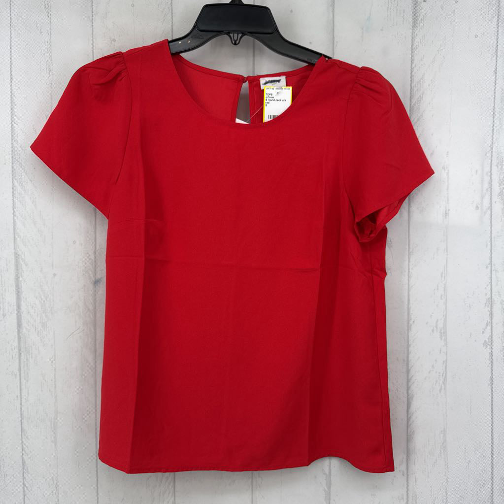 S round neck s/s top