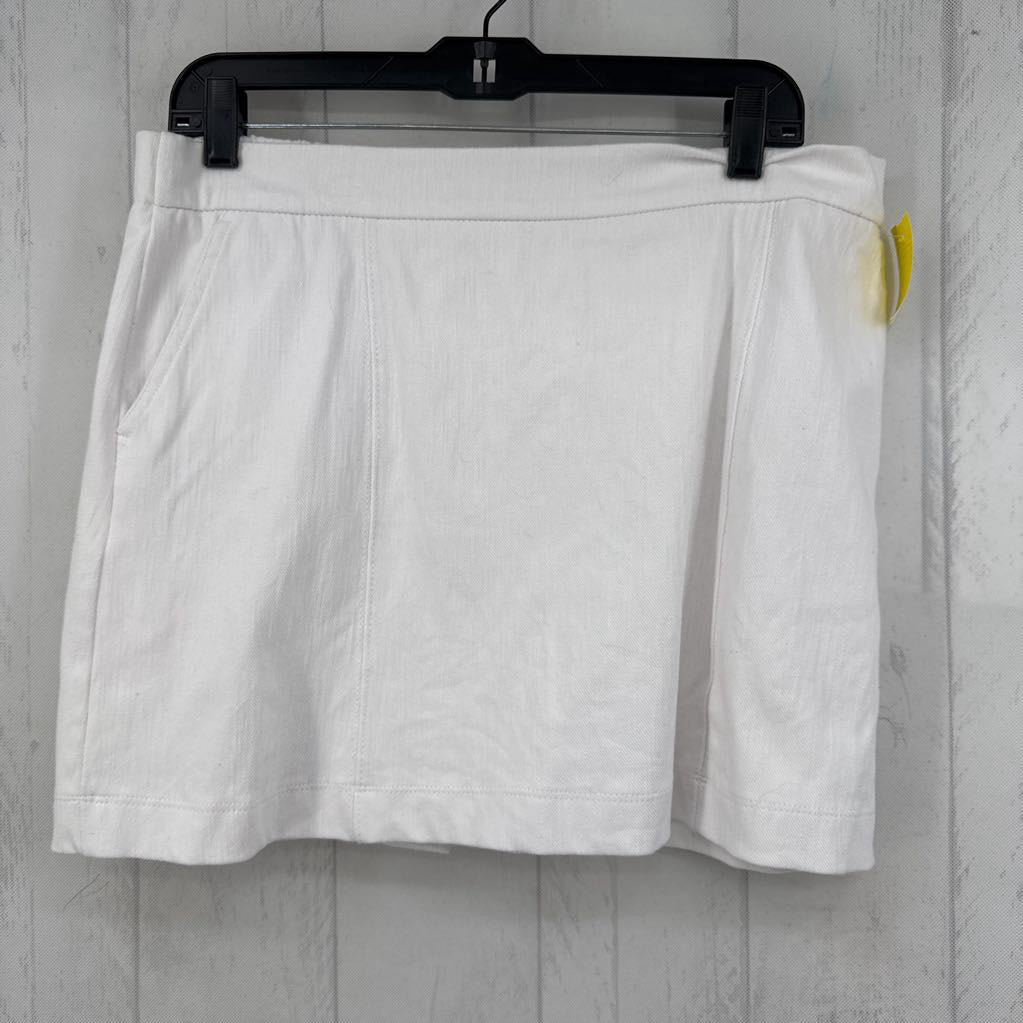 Mp stretch denim skort