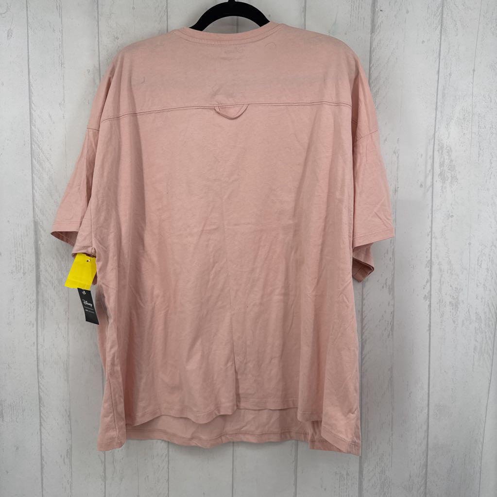 2X embroidered s/s tee-mickey & friends