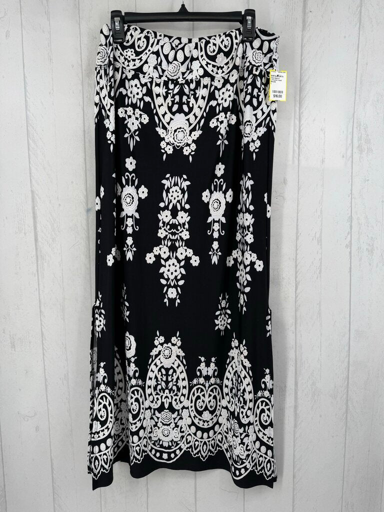 L flo print maxi skirt