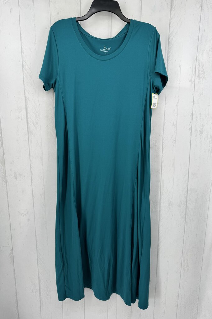 L scoop neck s/s caftan