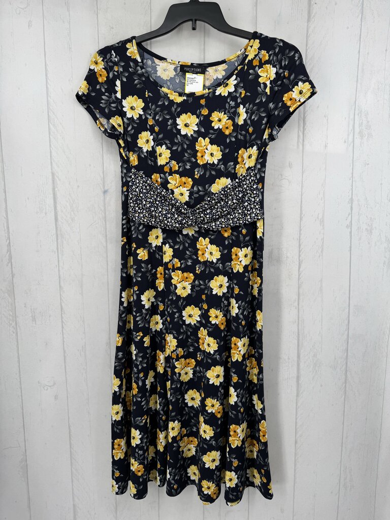 Sp flo print s/s dress