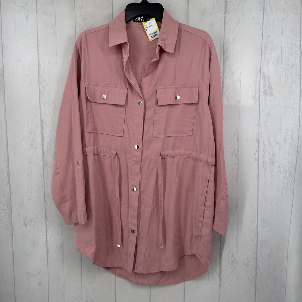 S button down utility shacket