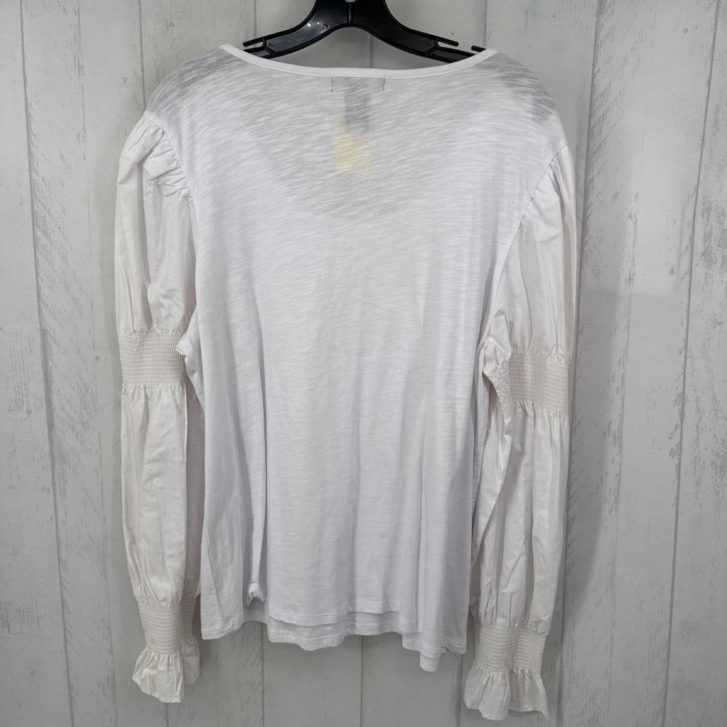 XL round neck l/s top