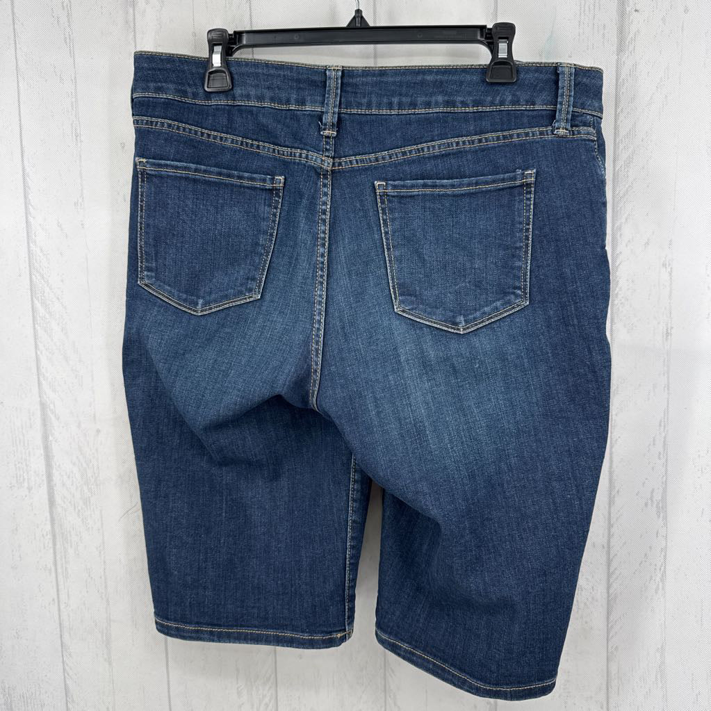 14 denim bermuda shorts