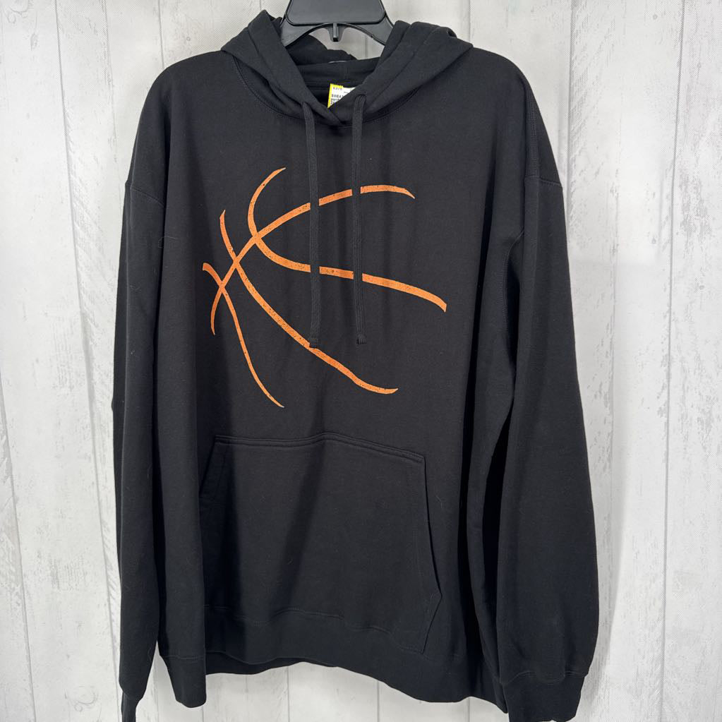 2XL graphic hoodie-basketball