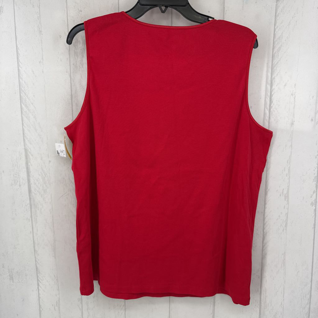 1X basic knit tank