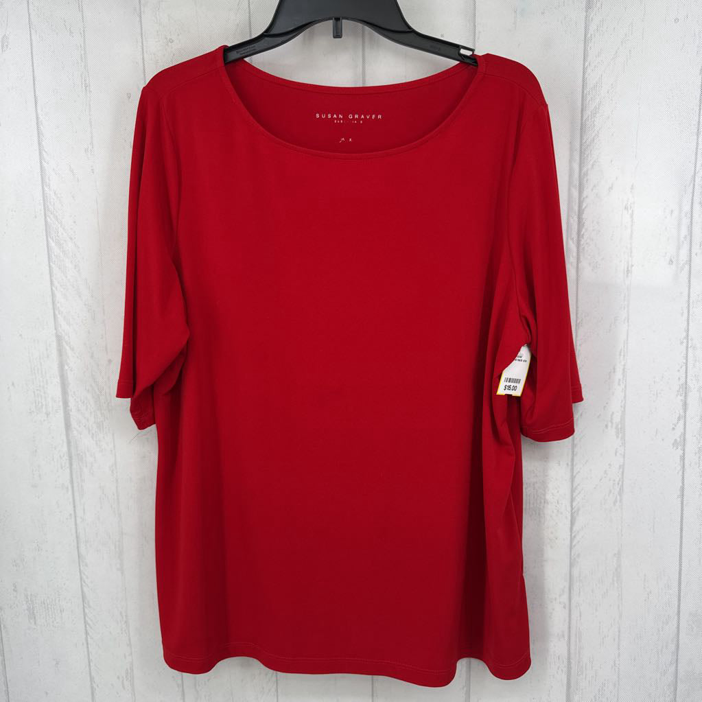XL round neck s/s top