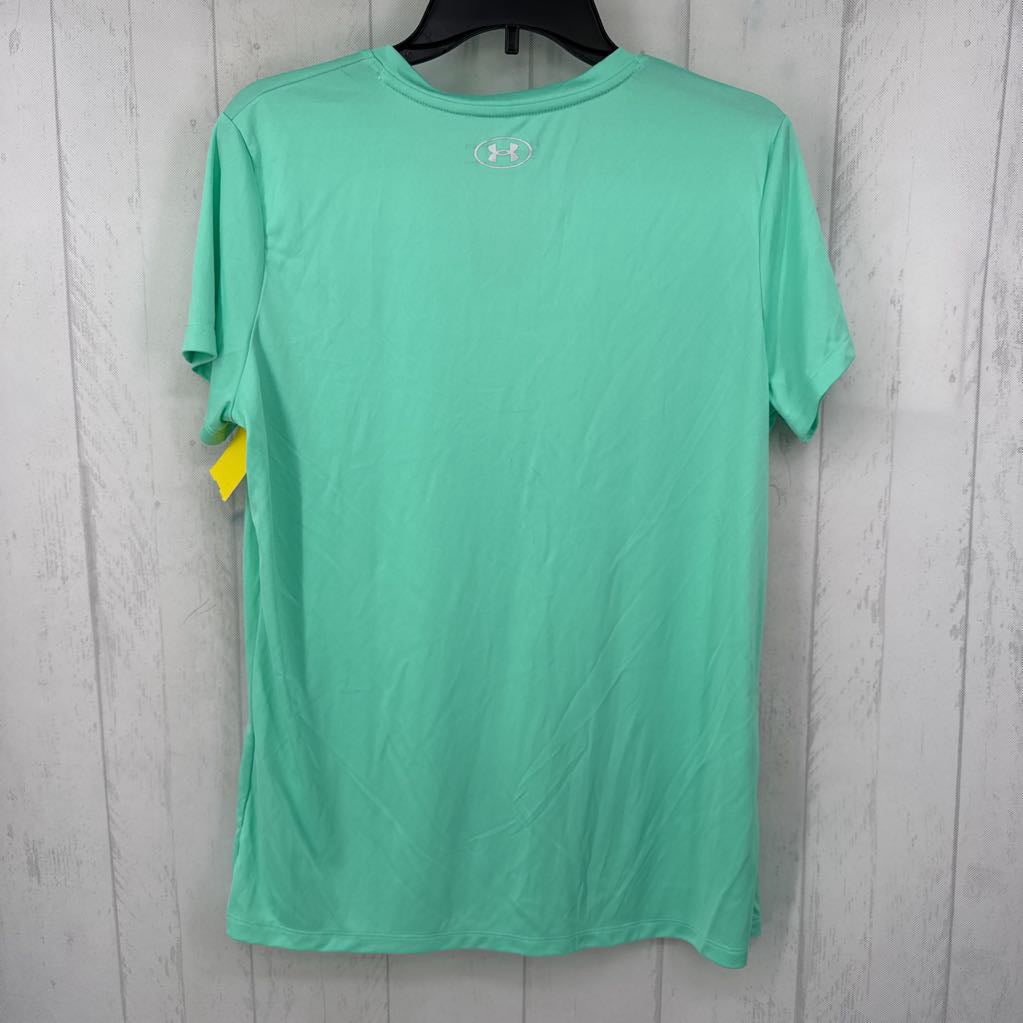 L graphic v-neck s/s tee