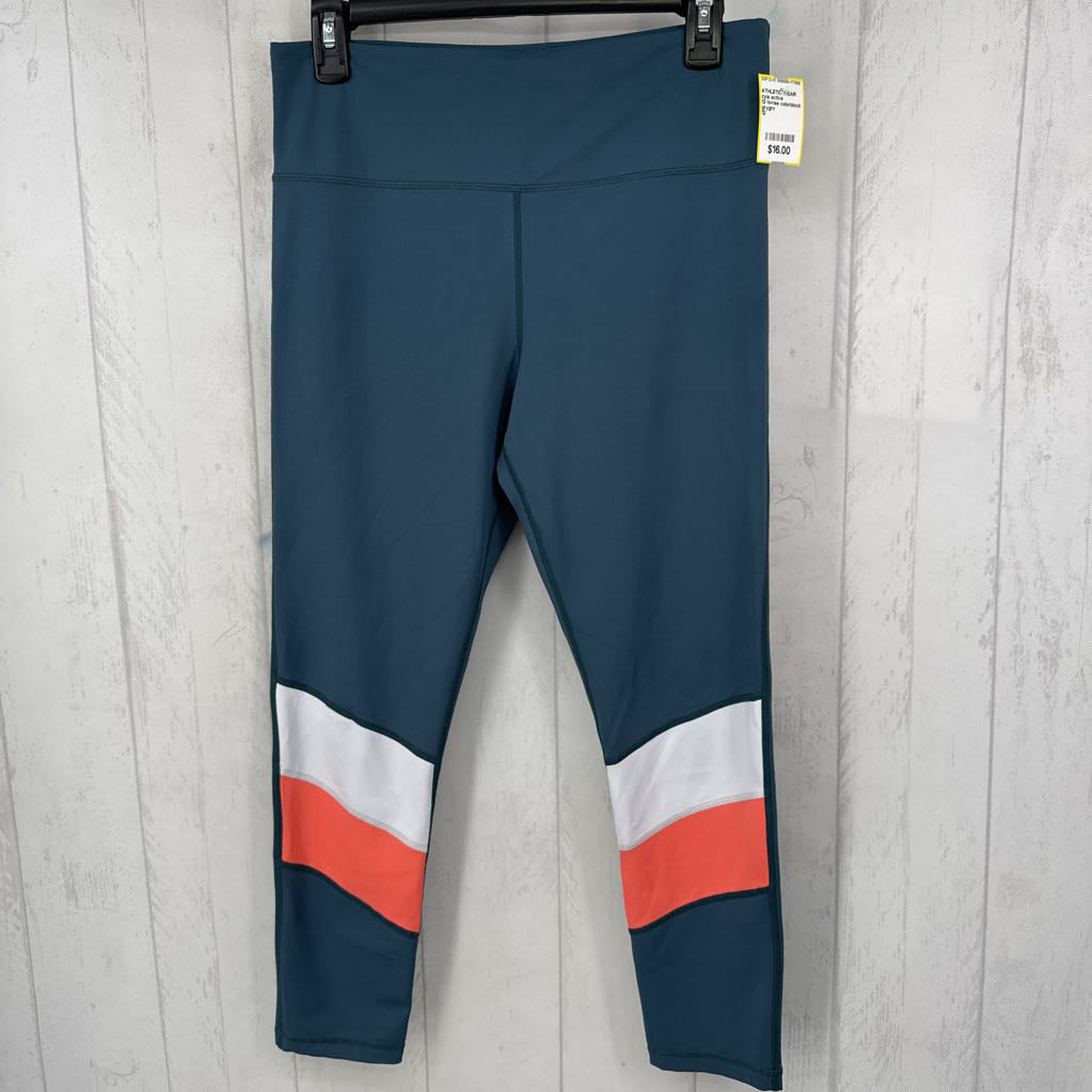 12 hi-rise colorblock legging