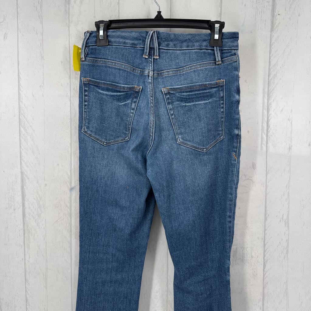 6 straight leg jean