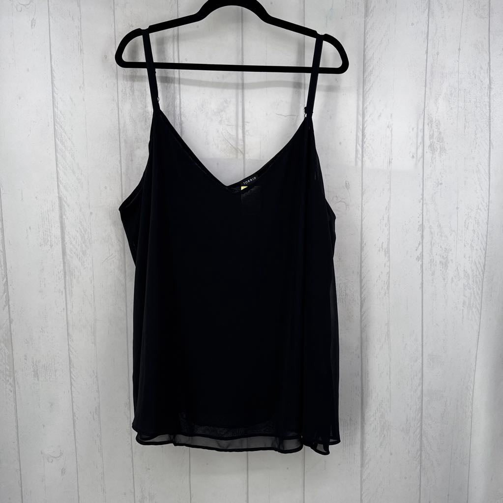 4X v-neck cami