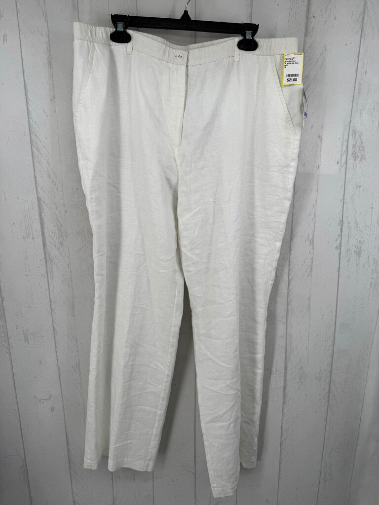 18 wide leg linen pant