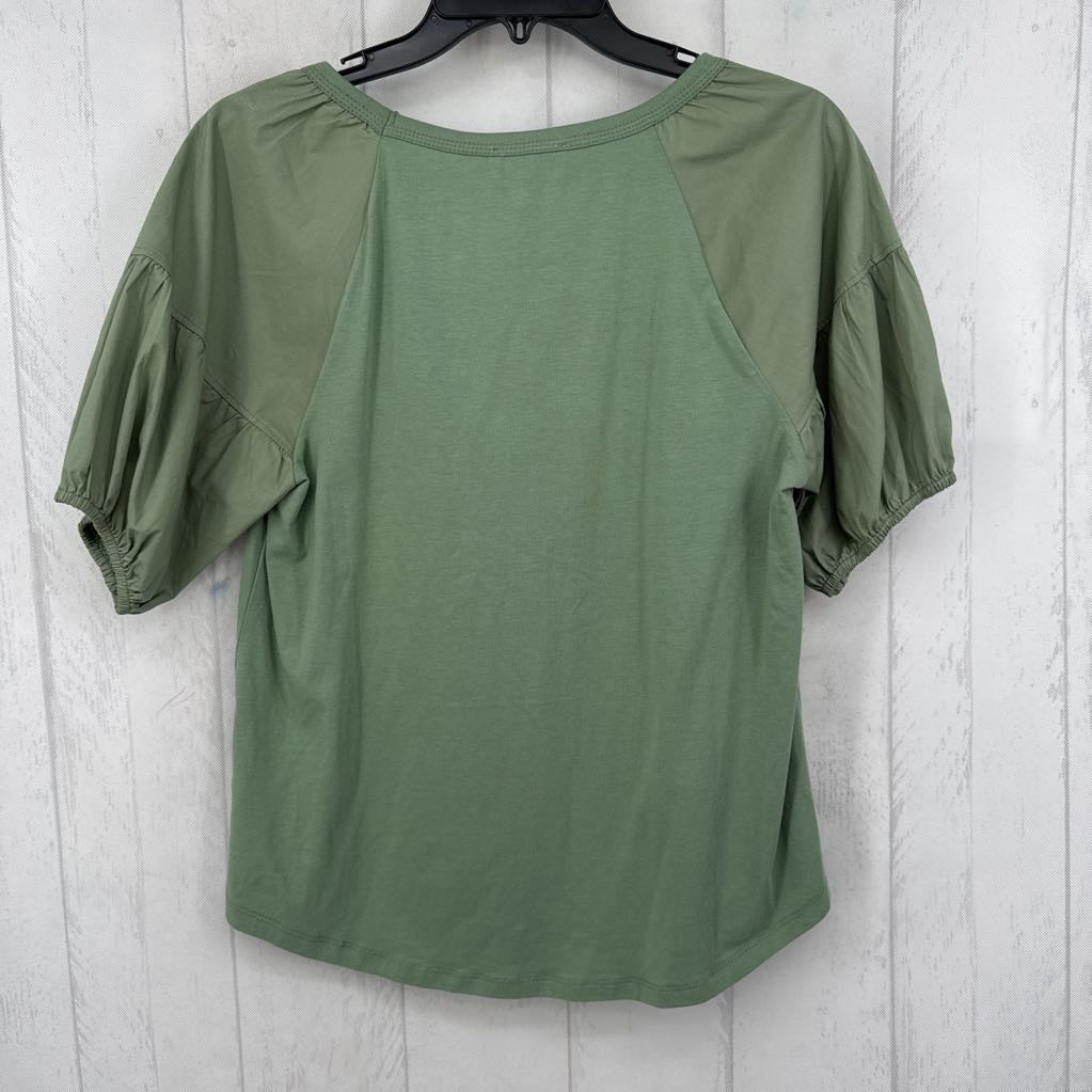 S round neck s/s top