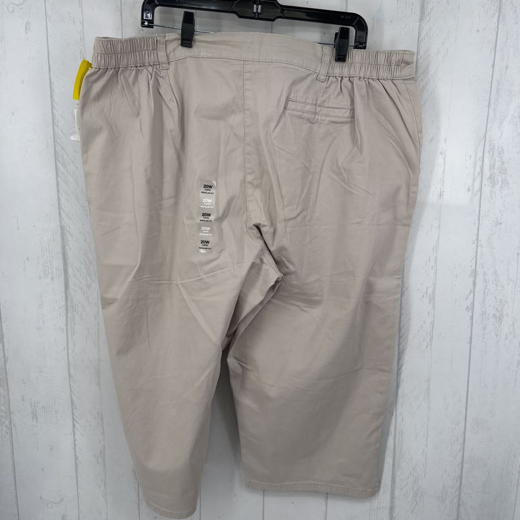 20w twill capris