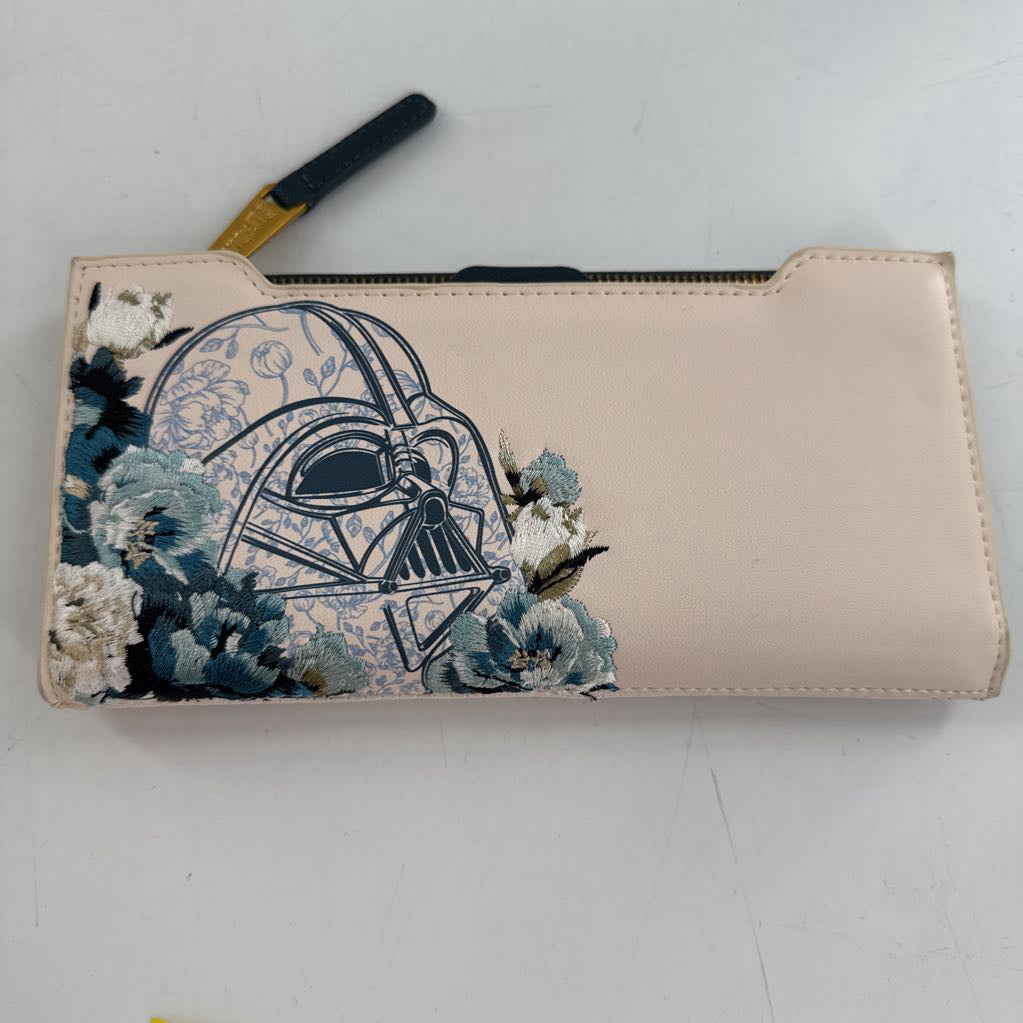 Darth Vader floral bi-fold wallet