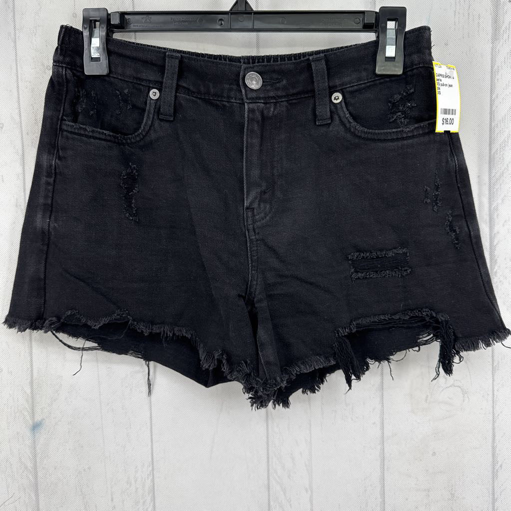 XS pull-on jean shorts