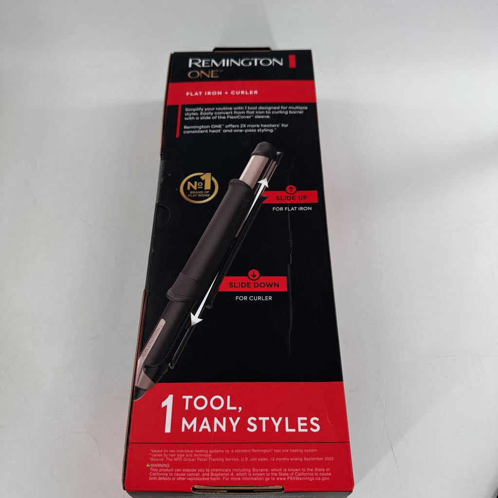 flat iron +curler