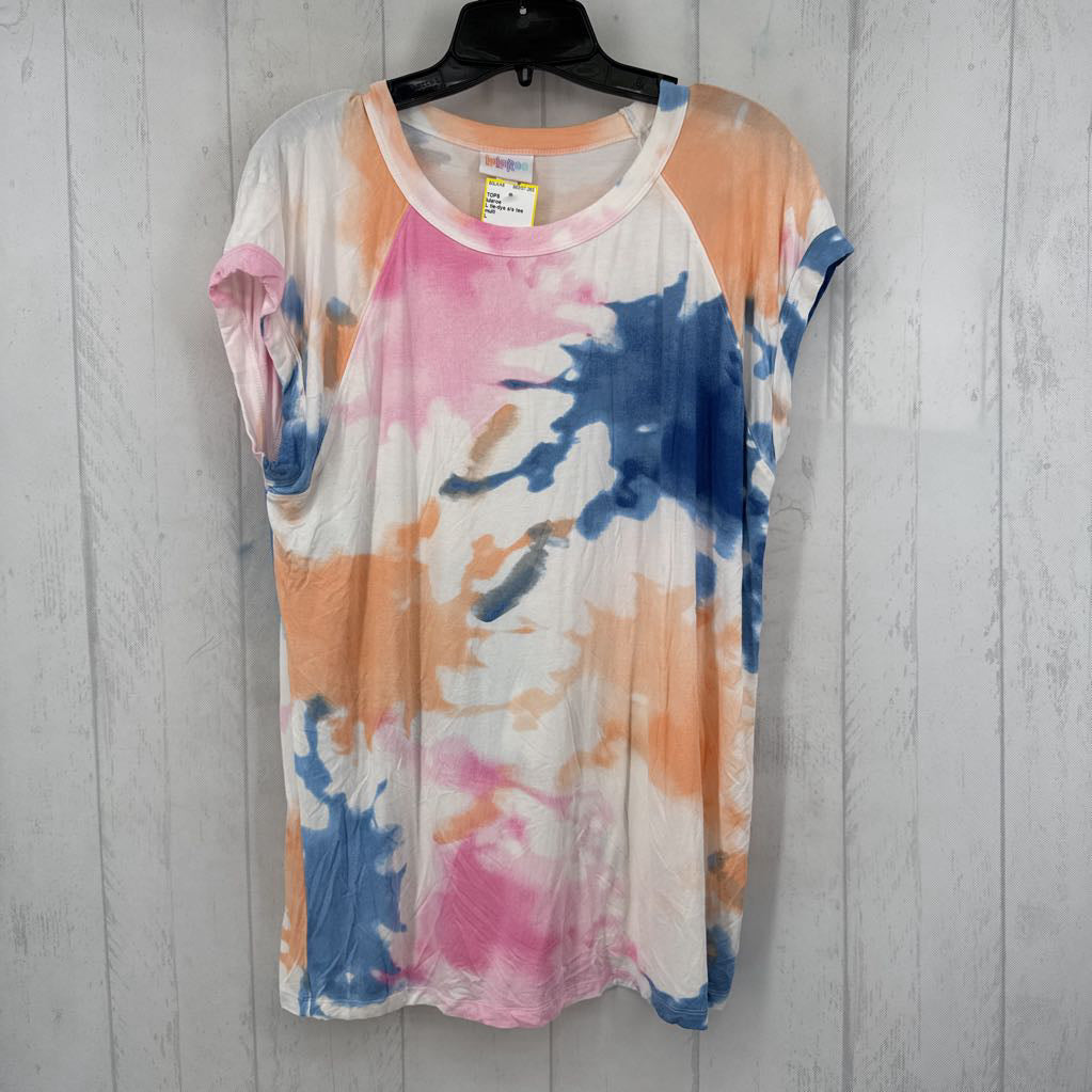L tie-dye s/s tee