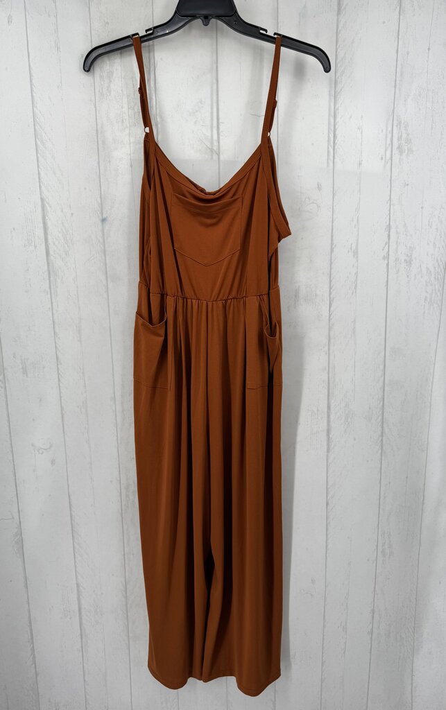 L wide leg slvls jumpsuit