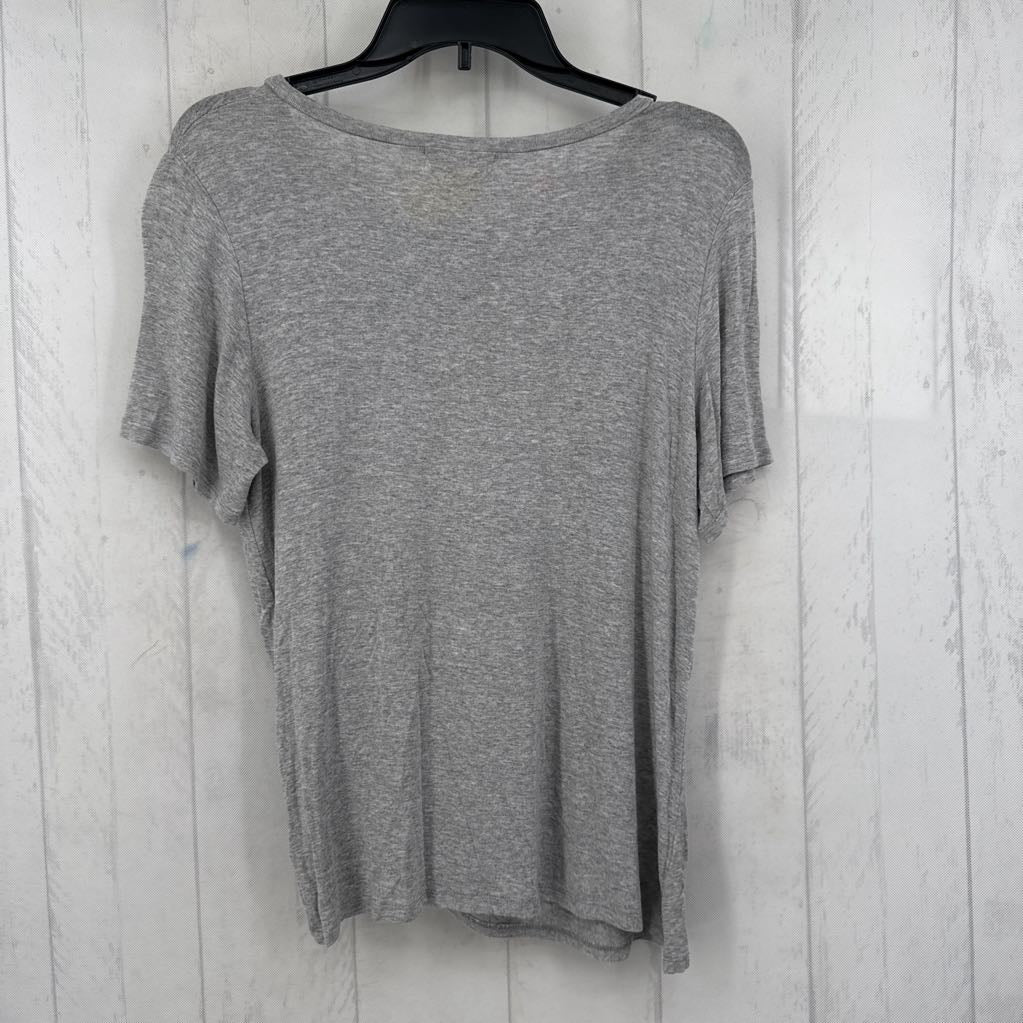 S gathered hem s/s tee